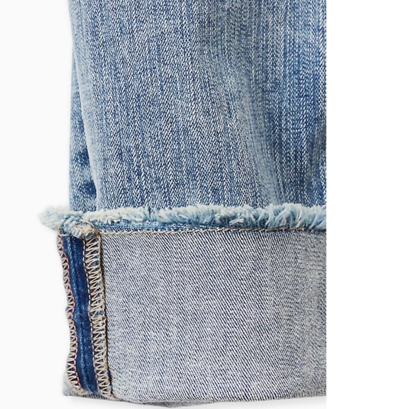 Torrid CROP BOYFRIEND STRAIGHT VINTAGE STRETCH MID-RISE JEAN - Picture 4 of 4